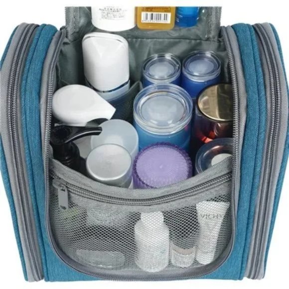 Hanging Travel Toiletry Bag Cosmetic Make up Organizer for Women and Men - Picture 5 of 7